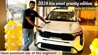 2024 kia sonet gravity edition -value for money varient||dzire ke price pe premium suv️only-12lc