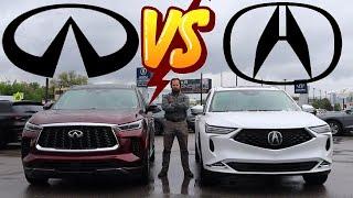 2024 Acura MDX vs 2024 Infiniti QX60: Which Luxury SUV Is Best?