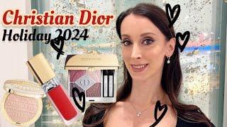 NEW DIOR HOLIDAY MAKEUP 2024 REVIEW