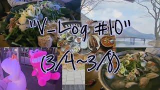 #10 | 일상V-Log | 인형뽑기 중독 | 담양호 | 진식당 | 광주맛집 진식당 | 사랑각 | 광주술집 사랑각|