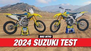 2024 Suzuki RM-Z450 & RM-Z250 Bike Intro | Racer X Films