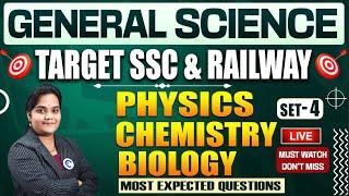 General Science Most Expected Questions For All Upcoming Exams | Physics, Chemistry and Biology