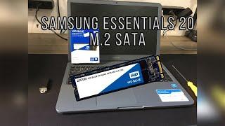 SAMSUNG ESSENTIALS E20 NP350XAA-KDABR | SSD M.2 WD BLUE SATA 3 250GB