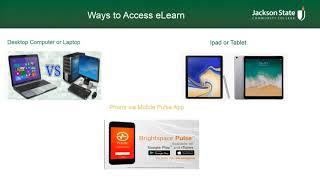 How to use eLearn