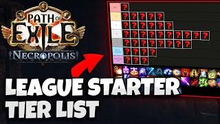 3.24 League Starter Build Tier List - Guess Where I Put Detonate Dead - PoE Necropolis League