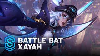 Battle Bat Xayah Skin Spotlight - League of Legends