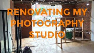 Renovating my Photography Studio