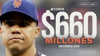 MLB METS OFICIALMENTE OFRECE $660,000,000 MILLONES por JUAN SOTO "UNA LOCURA" ¿Y BOSTON QUE OFRECE?