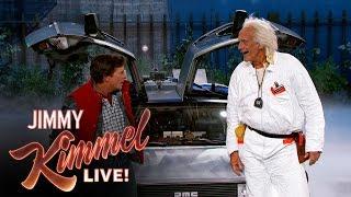 Marty McFly & Doc Brown Visit Jimmy Kimmel Live