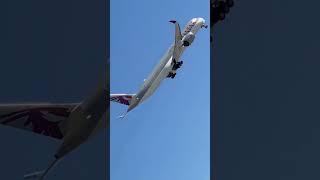 Qatar Airways A350  Takeoff #shorts #ytshorts #youtubeshorts #youtube