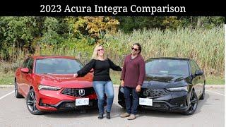 Comparing the 2023 Acura Integra CVT & 6-speed manual -  CVT or Pedals of 3?