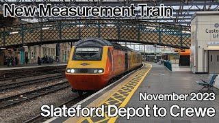 New Measurement Train Driver's Eye View: Slateford Depot to Crewe (via Motherwell)