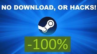 How to Get Steam Games for FREE! (CRAZY TRICK 99% LEGIT!) | 2023