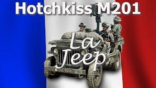 Willys Jeeps Made in France M201, JH101, JH102,HWl, MB, CJ2B