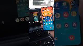 Araç içi android auto ile ekran yansıtma ve youtube uygulaması