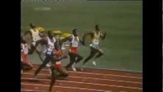 1988 Olympic 100 Meter Final  - The Greatest Race in History: Ben Johnson 9.79