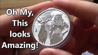 Review and A Close Look At "Ostara" by The Germania Mint - 2nd Coin In The Valkyries Series