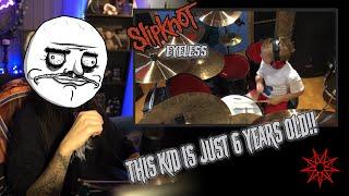 Black Metal Drummer Reacts: | CALEB H | Slipknot-Eyeless