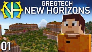 Gregtech New Horizons S2 01: New Beginnings