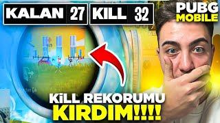 KİL REKORUMU KIRDIM!  50 KİL GELDİ Mİ ?? -PUBG MOBİLE