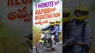 "Rapido Bike Registration 2024: Simple Steps to Start Your Journey"Step-by-Step Registration tips