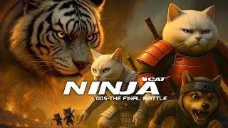 NINJA CAT 5 : When Ninja Cats and Dogs Unite Against Their Strongest Enemy!【Subtitles】#cat