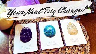 Your Next Big Move/Change! ️⏳ pick a card tarot reading/charms!