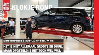 Mercedes-Benz B180d - 2016 - 530.774 km - AutoWeek klokje rond