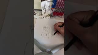 drawing a random person(ruby) #fypage #art #drawing