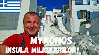 Cum poți vizita low cost Mykonos - Insula Milionarilor