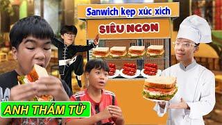 Nhập Vai Anh Thám Tử Trẻ Trâu Bóc Phốt Ông Chủ SandWich Kẹp Xúc Xích Bất Ổn | TQ97