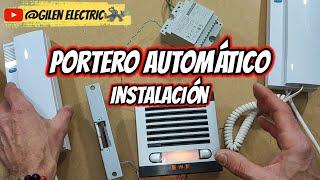 Instalación PORTERO AUTOMÁTICO. Cómo se instala un porterillo electrónico Fermax