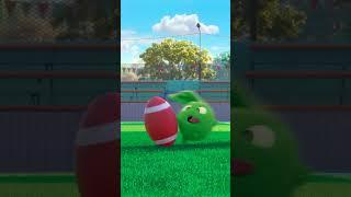 American Football  - Sunny Bunnies Bloopers #shorts #sunnybunniescartoon