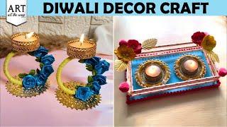 Diwali Decoration Ideas | Tea Light Holder | Diwali Diya Holder | Candle Holder | @VENTUNOART