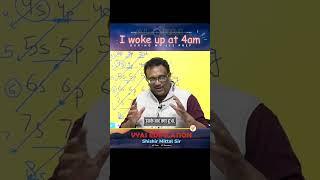 I woke up at 4am - Shishir Mittal Sir | Vyas Edification #jee #neet #jee2023 #motivation