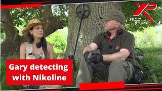 Gary spends a day detecting with Nikoline Bohr