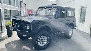 1969 Ford Bronco Resto-Mod  Driving & Walkaround