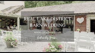 A Rustic Outdoor Barn Wedding in the Lake District