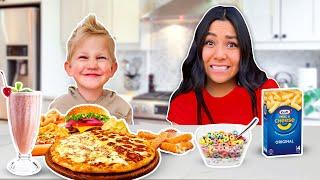 10 Siblings SWAP DIETS for 24HRS!!