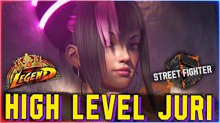 Nashi - #1 Ranked Juri Showdown! Street Fighter 6 High Level Gameplay