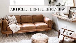 Article Furniture Review - How To Clean a Leather Couch