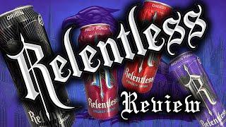 4 Sugared Energy Drinks from Relentless | Relentless Energy Drink Review