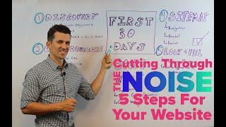 Five Steps in 30 Days For Your New Website