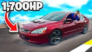 1700HP Honda Hellcord SRT LOUD REVS and DRIVE BY