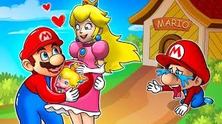 Poor Baby Mario...Parents, Please Don't Leave Me! - Sad Story - Super Mario Bros Animation