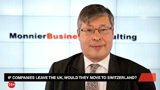 Brexit: переезд в Швейцарию
