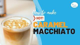 | HOW TO MAKE HOT CARAMEL MACCHIATO | HOT CARAMEL LATTE | MACCHIATO COFFEE AT HOME | 2021 TOP VIDEO