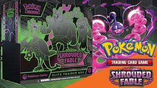 Pokémon TCG: Shrouded Fable Pokémon Center Elite Trainer Box opening