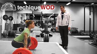 Anders Lindsjo Coaching the Snatch w/ Christmas Abbott - TechniqueWOD