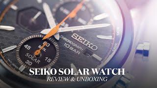 Seiko Blue Solar Men's Watch (SSC775P) Review & Unboxing | watchpilot.com